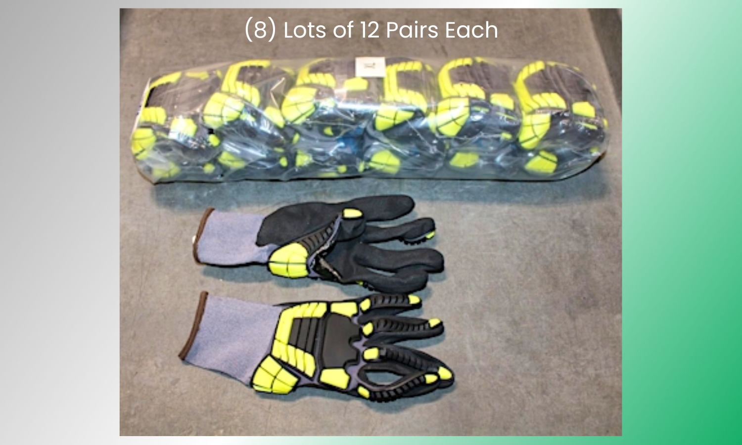 (8) Lots of 12 Pairs